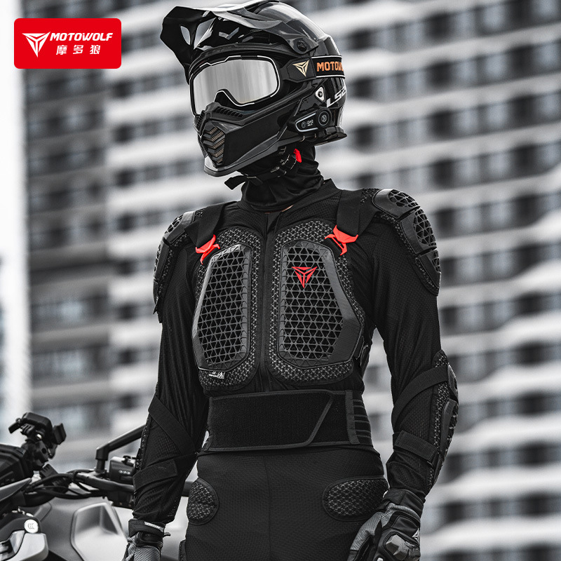 Cyclocross Gearing - Motowolf Motorcycle Body Armor Jacket Men