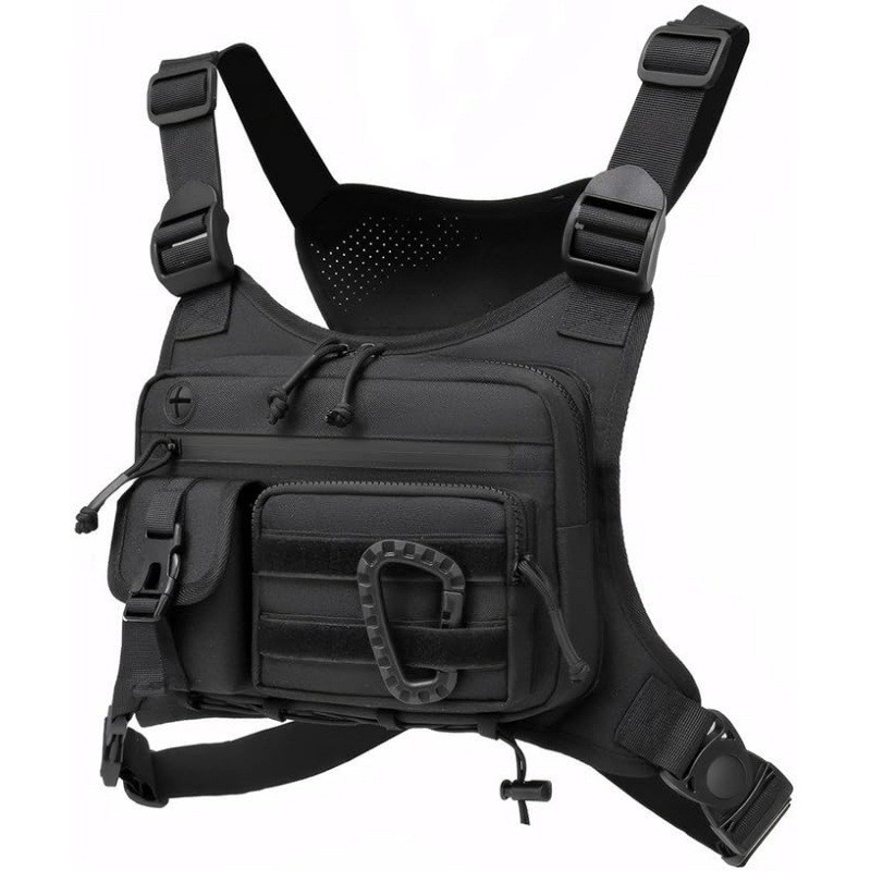 Cycling Gear Vest - Tactical Chest Bag Men's Vest Edc