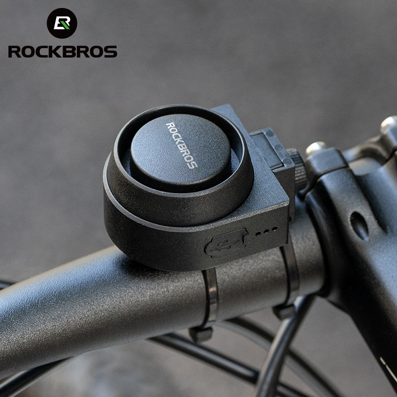 Bike Bell - ROCKBROS Bicycle Bell Type-C Vibration Anti
