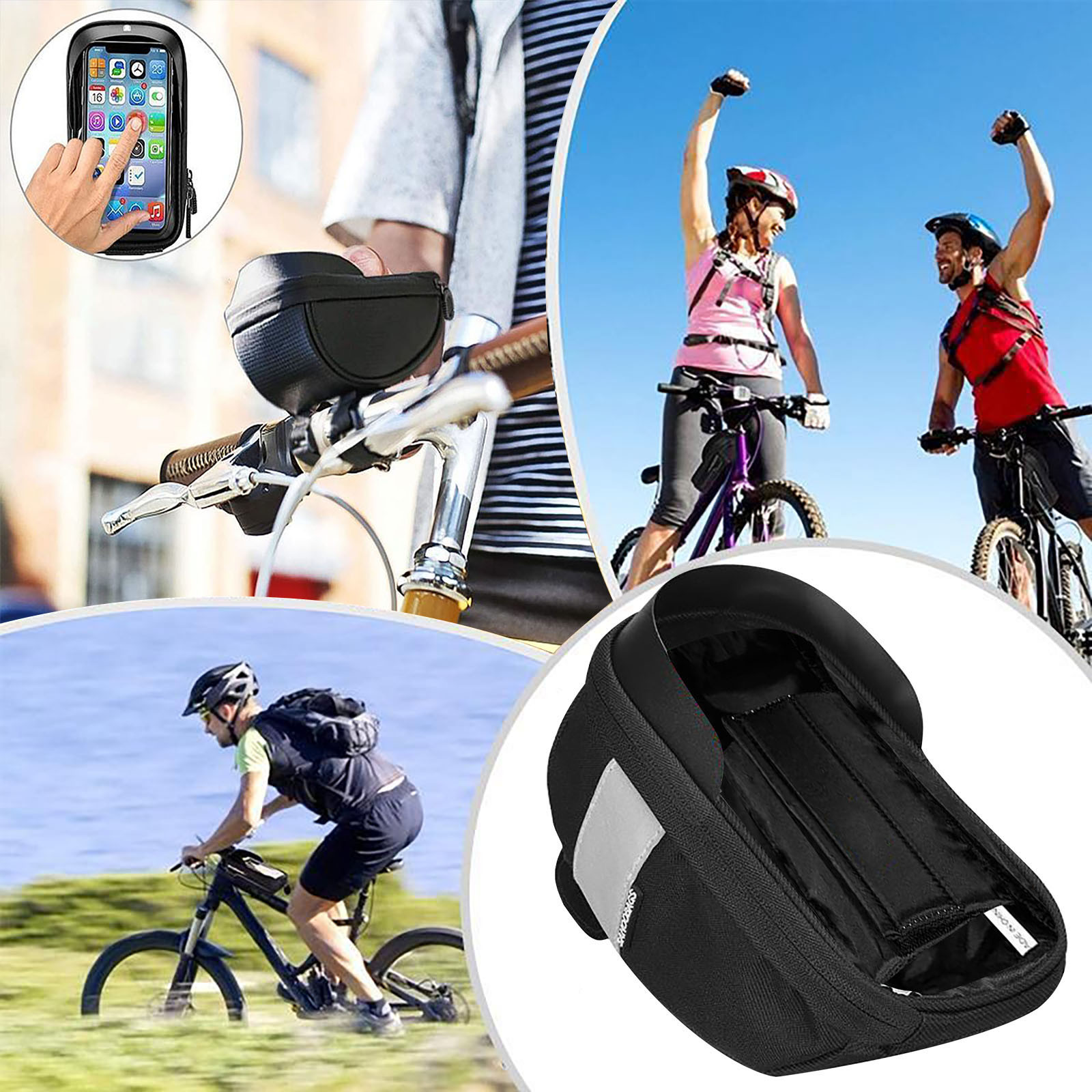 Waterproof Bicycle Phone Bag H - огляд і ціна Cycling Gear Duffle