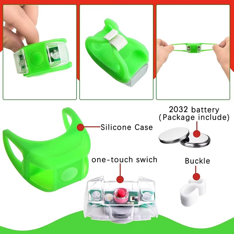 Bicycle Silicone LED Flashing  - огляд і ціна Cycling Gear Of The Year