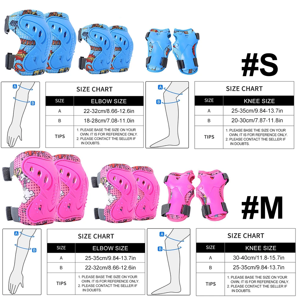6Pcs Kids Knee Pads and Elbow  - огляд і ціна Cycling Gear Of The Year