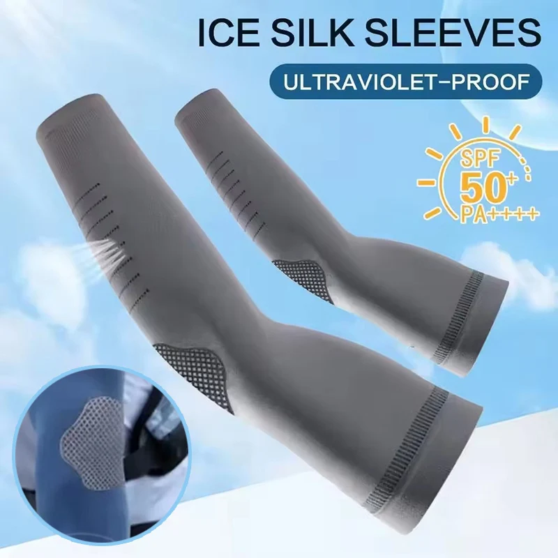 Summer Sun Protection Ice Silk - огляд і ціна Cycling Arm Warmers