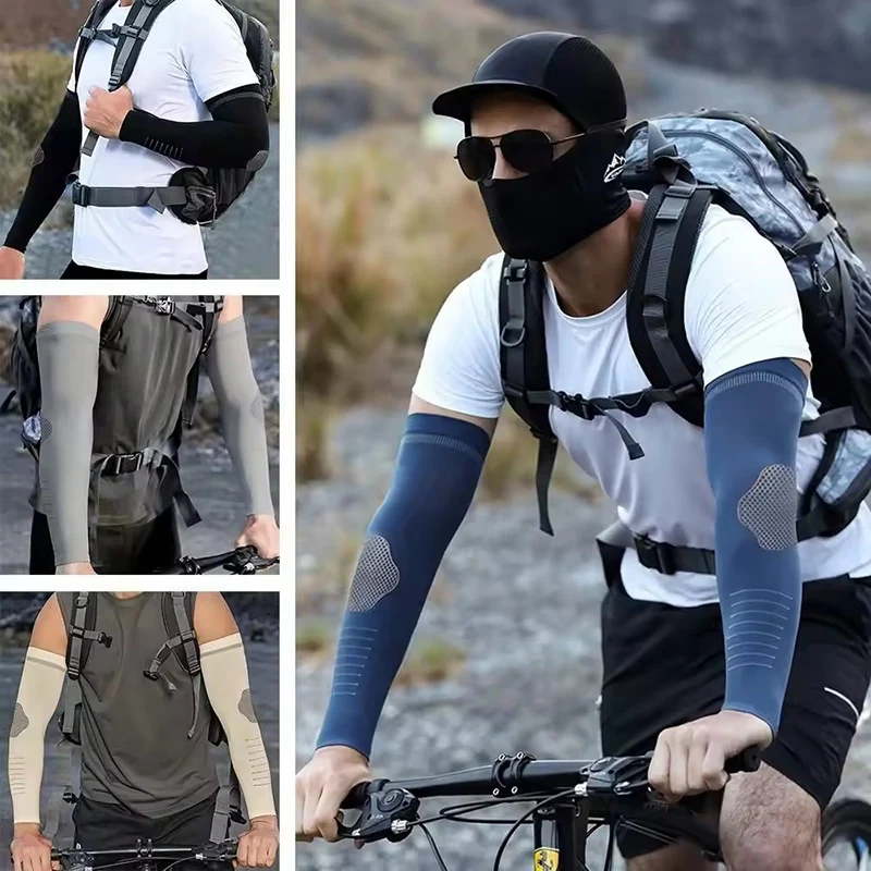 Summer Sun Protection Ice Silk - огляд і ціна Cycling Arm Warmers