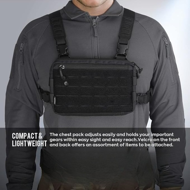 Chest Bag for Men, Fishing Lur - огляд і ціна Cycling Gear Vest