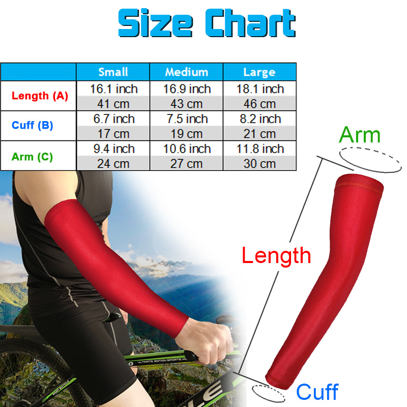 Cycling Bicycle MTB Arm Warmer - огляд і ціна Cycling Arm Warmers