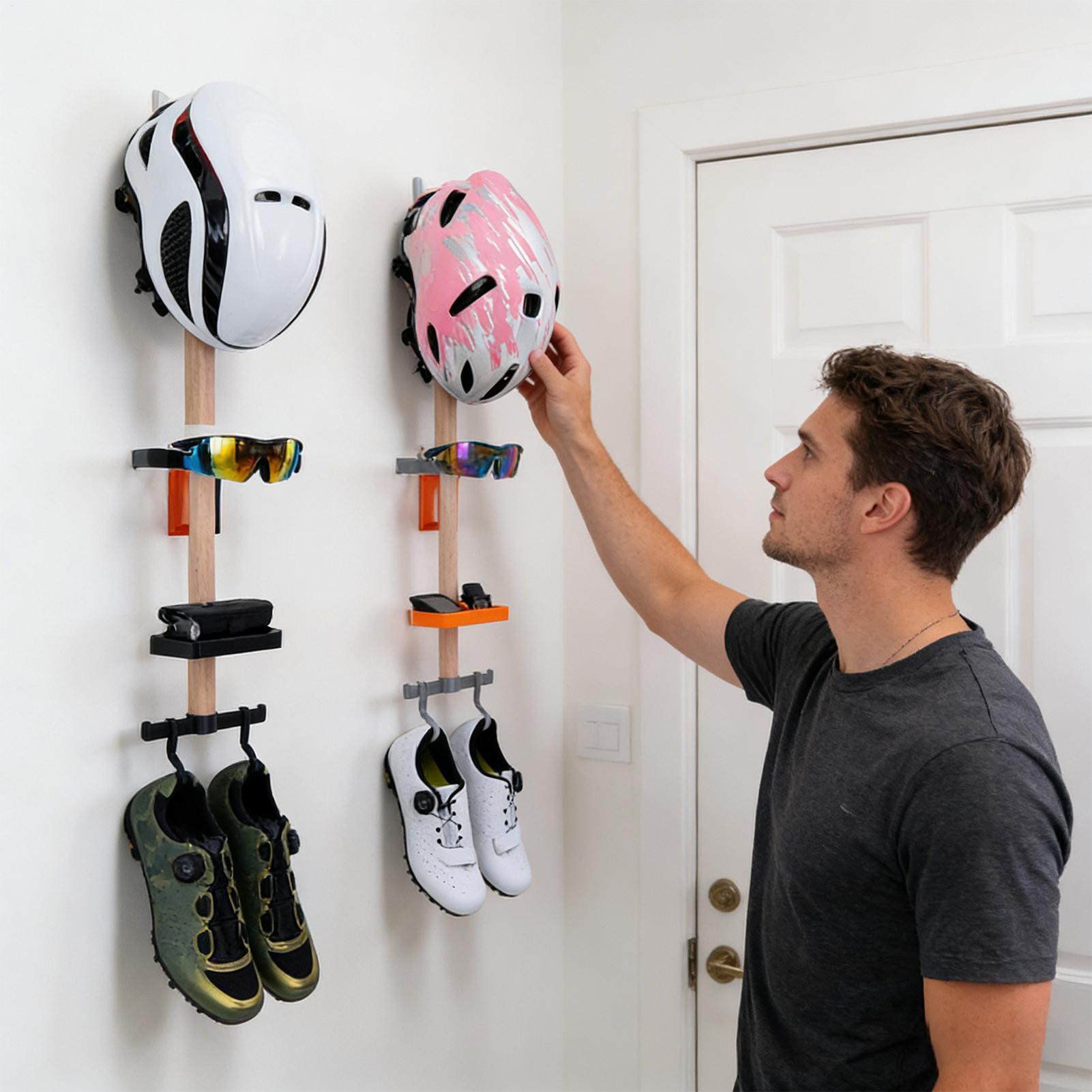 Vertical Cycling Gear Organize - огляд і ціна Cycling Gear Wall Mount