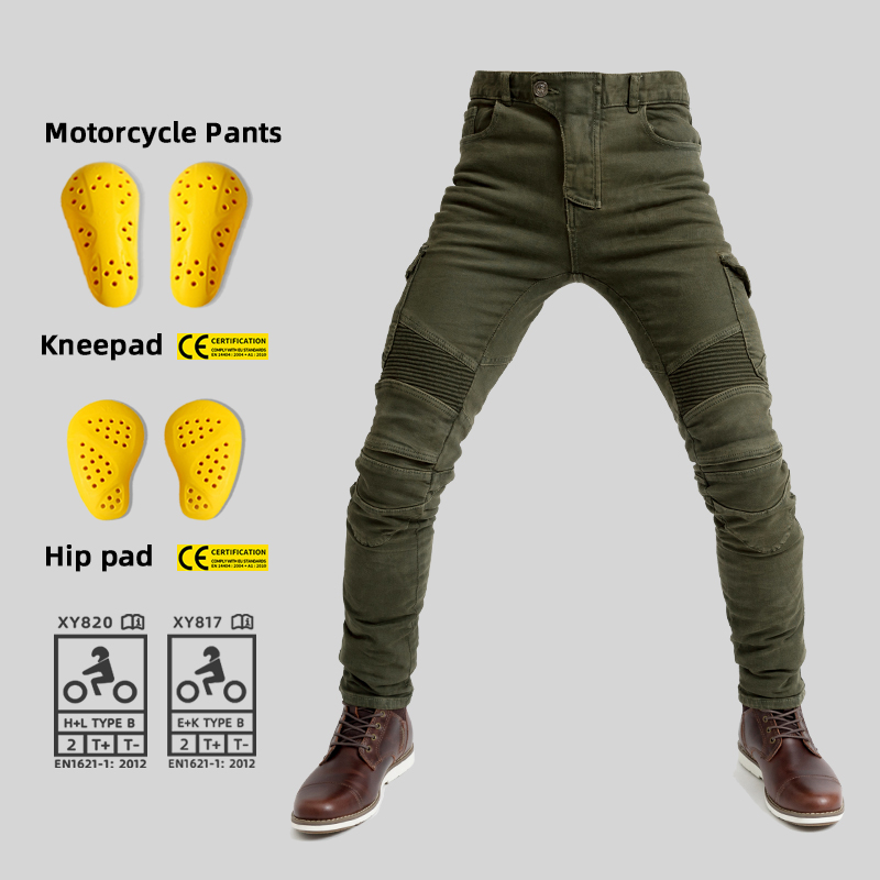 Motorcycle Jeans Pantalones Mo - огляд і ціна Cyclocross Gearing